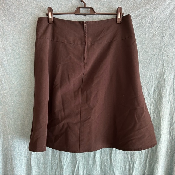 Black Button Skirt - Picture 3 of 4